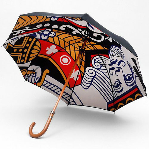 雨伞,印刷,各有千秋,一般,最常,用的,雨伞,